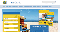 Desktop Screenshot of hin-touristik.de